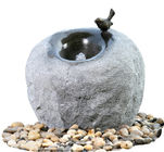중국 시멘트 물자 현대 옥외 샘, 바위 색깔 돌 정원 샘 공장